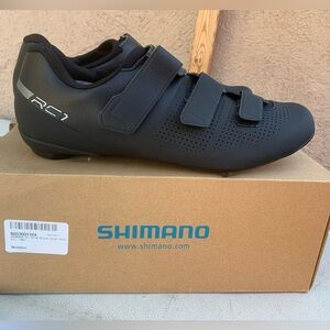 NEW Shimano Dynalast RC1 Black Cycling Shoes Mens size Mens 7.5-8